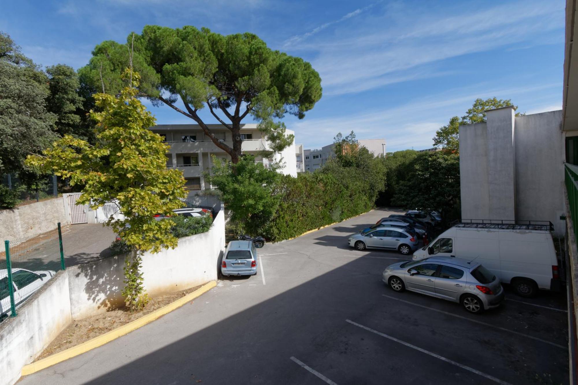 028- Chu Hopital, Appart 2Chambres, Parking, Tram Montpellier Exteriör bild
